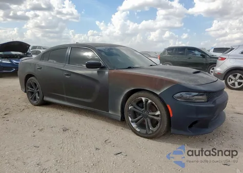 2021 Dodge Charger R/T из США, поврежденный, VIN 2C3CDXCT7MH522050